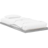  Krevet s daskama Siva Sonoma 90 x 190 cm Konstruirano drvo | shoptok.hr