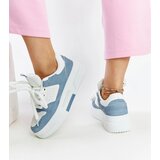 Gemre White-blue platform sneakers Szekeres | Eponuda.ba
