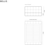 Micadoni Sivi baršunasti tapecirani bračni krevet s prostorom za odlaganje s podnicom 140x200 cm Bellis – | shoptok.hr