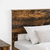  Uzglavlje s uzglavljem Dimljeni hrast 75 cm Konstruirano drvo | shoptok.hr