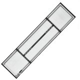  LED nadgradni panel BRISBANE LED/36W/230V 4000K 29,5x119 cm crna | Eponuda.com