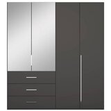 home24 Omara S Klasičnimi Vrati Montclar, Grafitna | Shoptok.si