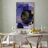  Slika - Purple Kaleidoscope (1 Part) Vertical 40x60 | shoptok.hr