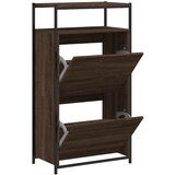 Furnova Omarica za čevlje rjavi hrast 60x34x112 cm inženirski les, (21955528) | Shoptok.si