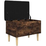  Klupa za pohranu boja hrasta 62x42x46 cm od konstruiranog drva | Eponuda.ba