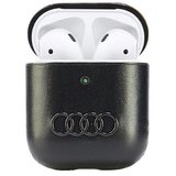 Audi USNJEN ETUI VELIK LOGO ZA AIRPODS 1/2 ČRN, (21974938) | Shoptok.si