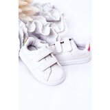 Boto Children's Sneakers With Velcro White-Rainbow Cute Girl | Shoptok.si