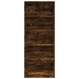  Ormar boja dimljenog hrasta 80x50x200 cm konstruirano drvo | shoptok.hr