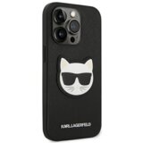 Karl Lagerfeld KLHCP14XSAPCHK za iPhone 14 Pro Max črna zaščita - Choupette Head | Shoptok.si
