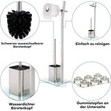 SMARTPEAS Samostoječi Set WC Ščetke s Stojalom za Toaletni Papir | Shoptok.si
