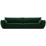 Mazzini Sofas Temno zelena žametna sedežna garnitura 248 cm Vanda – | Shoptok.si