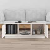  Stolić za kavu bijeli 100 x 50 x 35 cm od masivne borovine | shoptok.hr