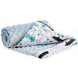 Medi Partners Blanket 75x100 cotton + minky – Cars + blue minky Cijene