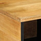  Stol za kavu smeđi 80x50x40 cm Puno drvo Mango | shoptok.hr