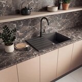KUCHINOX Slavina za sudoper Mono crna, visoka | shoptok.hr