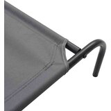 vidaXL Povišeni krevet za pse sivi 90x50x20 cm Oxford tkanina i čelik | shoptok.hr