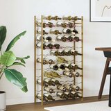  Stalak za vino za 72 boce zlatni metalni | shoptok.hr