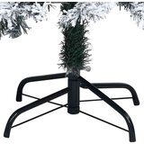 vidaXL Umestno božično drevo Zelena 120 cm PVC, jeklo in plastika | Shoptok.si