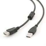 2.0 kabal GEMBIRD CCF-2-AMAF-10, 3m, A-A ext cable, premium, ferrit | Eponuda.ba