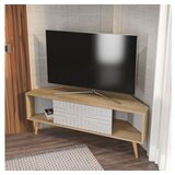 Hanah home tv polica mora sapphire oak white | ePonuda.com