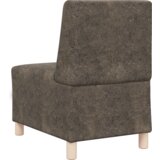 SOFA Modularna sofa enota brez naslonov 2 pcs Temno siva, (5000138693) | Shoptok.si