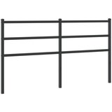  The Living Store Kovinsko posteljno vzglavje črno 160 cm - Vzglavje, (21442587) | Shoptok.si