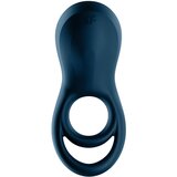 Satisfyer Epic Duo - pametni vibracijski obroček za penis z možnostjo polnjenja (črn) | Shoptok.si
