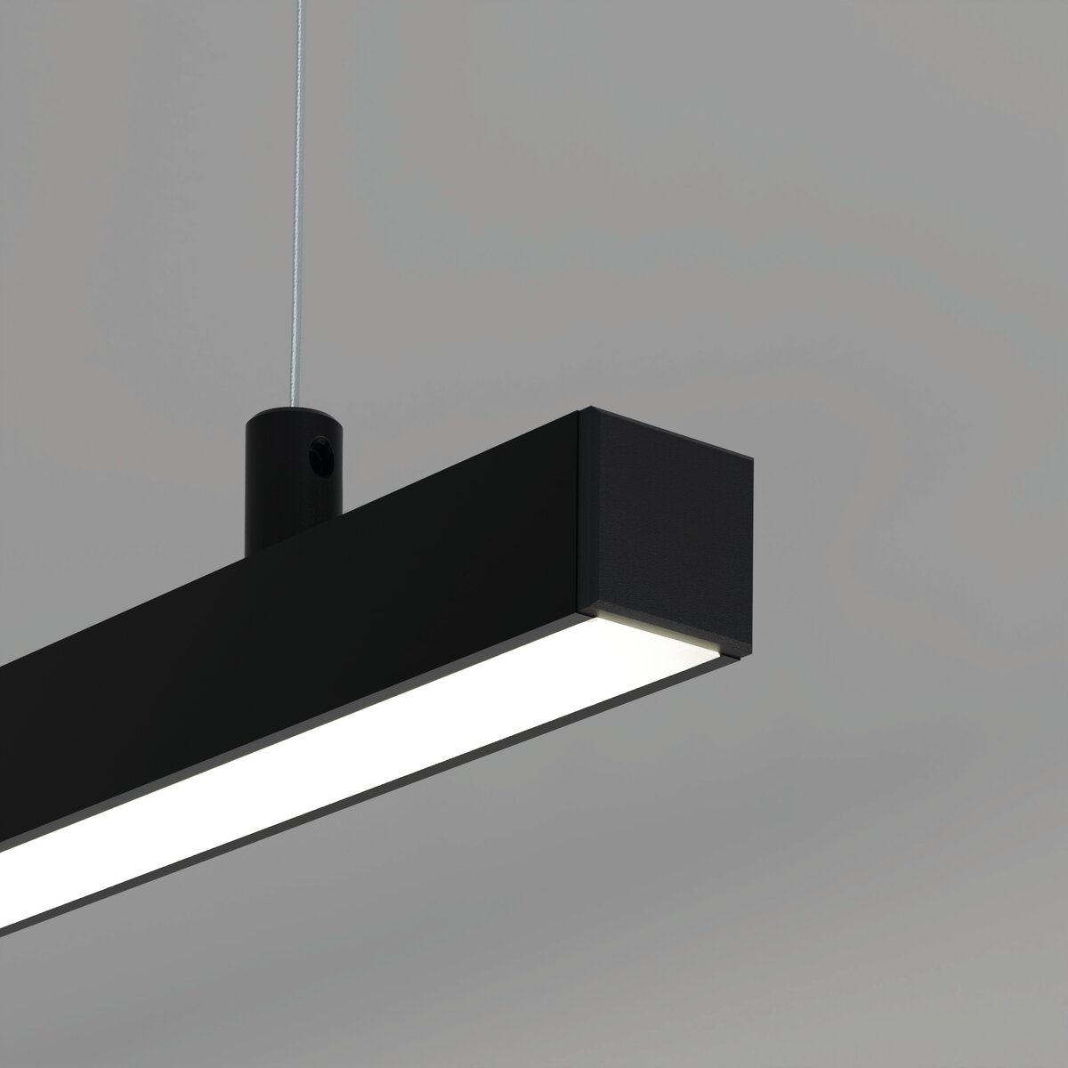 KLUS LED profil PDS-ZM-PLUS - črn | Shoptok.si