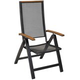 Gardenson VRTNA GARNITURA ITANOS aluminij barve grafita, naravne barve | Shoptok.si