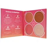 sk 31139 radiant lustre face palette