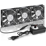 RUIZHI 360 mm dvojni ventilator za hlajenje | Shoptok.si