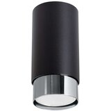  Sollux SL.1408 - Spot svetiljka NERO 1xGU10/10W/230V 12,5 cm crna/sjajni hrom | Eponuda.com