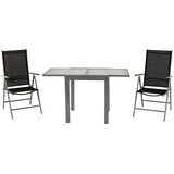 Gardenson VRTNI SET aluminij srebrne barve črna, srebrne barve | Shoptok.si