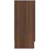 vidaXL vitrina boja smeđeg hrasta 120x30,5x70 cm od konstruiranog drva | shoptok.hr