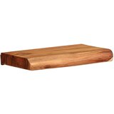  Zidne police 2 kom 30x20x3 5 cm od masivnog bagremovog drva - 30 x 20 x 3.5 cm 1 2 | shoptok.hr