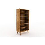 The Beds hrastov ormar za knjige 100x200 cm retro - the beds Cijene