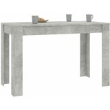  Blagovaonski stol boja betona 120x60x76 cm konstruirano drvo | shoptok.hr