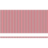  Skrovita tenda Crvena i bijela 600 × 350 cm Poliester i metal | shoptok.hr