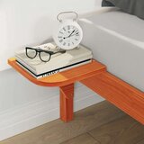  Posteljni okvir s stranskimi omaricami Voskast rjav, (5000084529) | Shoptok.si