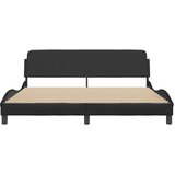  Okvir za krevet Dover Crni 180x200 cm Implicitna koža | shoptok.hr