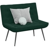  Klupa tamnozelena 110x74x84 cm baršun | shoptok.hr