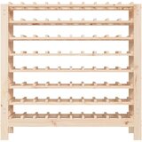  Stalak za vino 109,5x30x107,5 cm od masivne borovine | shoptok.hr