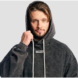 GymBeam Muški duks Aura Washed Black | ePonuda.com