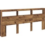  Uzglavlje Staro drvo 220 x 17 x 102 cm Konstruirano drvo | Eponuda.com