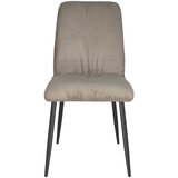 Stylife STOL, kovina, tekstil rjava, črna | Shoptok.si