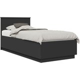  Krevetna konstrukcija Crna 100 x 200 cm Konstruirano drvo Slike