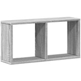 Maison Chic Stenska omarica - Zidna omarica 60x16x30 cm siva sonoma inženirski les iu612, (22063469) | Shoptok.si
