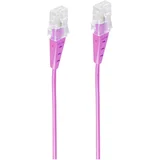 Shiverpeaks basic-s isdn priključni kabel\, RJ45 vtič na vtič RJ45\, okrogel kabel\, 4-žični\, magenta 3 m isdn priključni kabel [1x RJ45 vtič - 1x RJ45 vtič] 3 m magenta, (20411381)