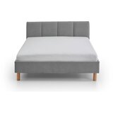 Meise Möbel Siva oblazinjena postelja brez letvenega dna 120x200 cm Joker – | Shoptok.si