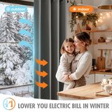 MIULEE 245x132cm Termo Zatemnilna Zavesa | Shoptok.si